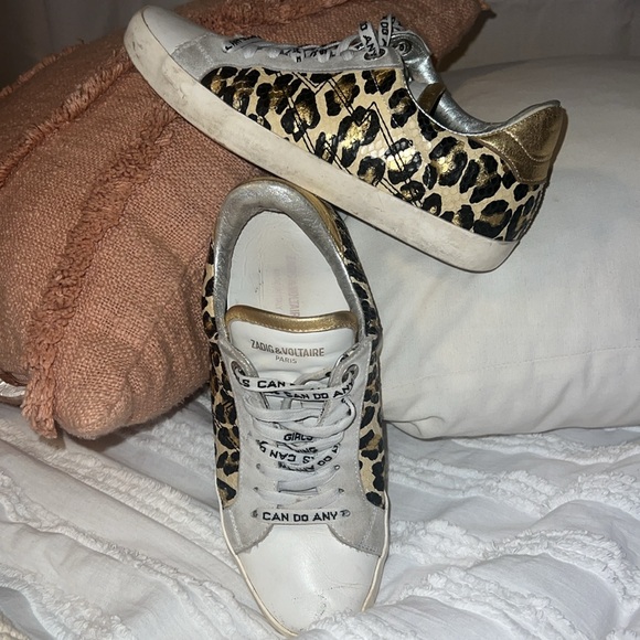 Zadig and Volatair metallic leather - Picture 7 of 9